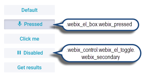 Webix Toggle CSS map